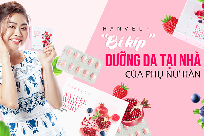 Sử dụng viên uống Hanvely trị nám