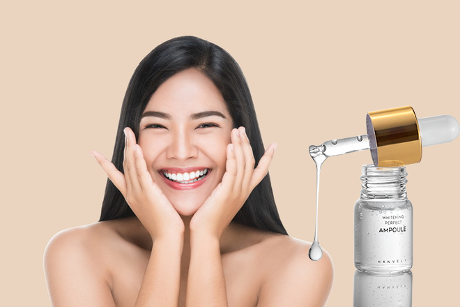 ampoule hàn quốc tương thích làn da người châu á