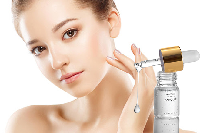 tác dụng của ampoule đối với da