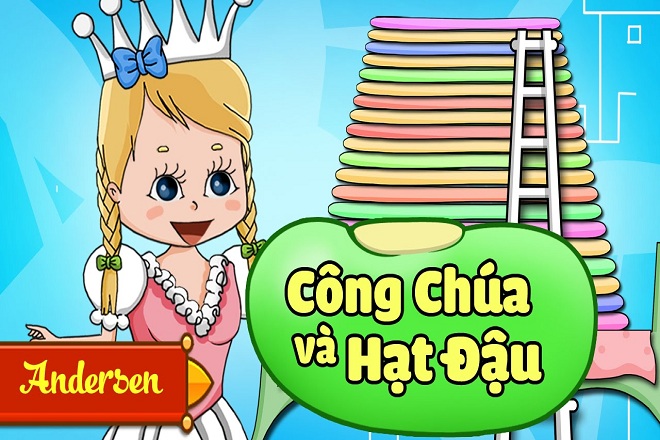 Chuyện kể cho bé 3 - 4 tuổi Nàng công chúa và hạt đậu