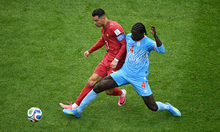 Ronaldo gây thất vọng, Bồ Đào Nha hòa CHDC Congo 1-1